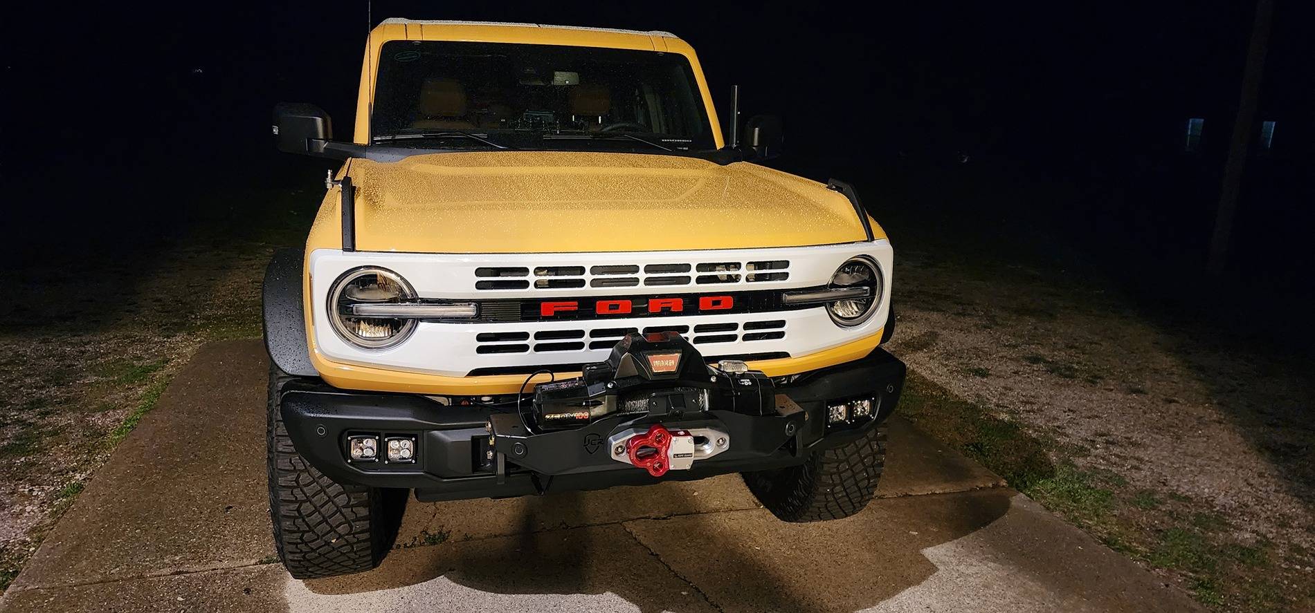 Ford Bronco JCR Winch Mount Capable Bumper compatibility 20240416_211250
