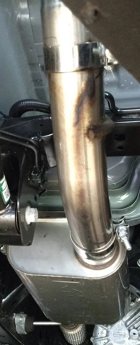 Ford Bronco MBRP Exhaust on 2.7 MBRP3