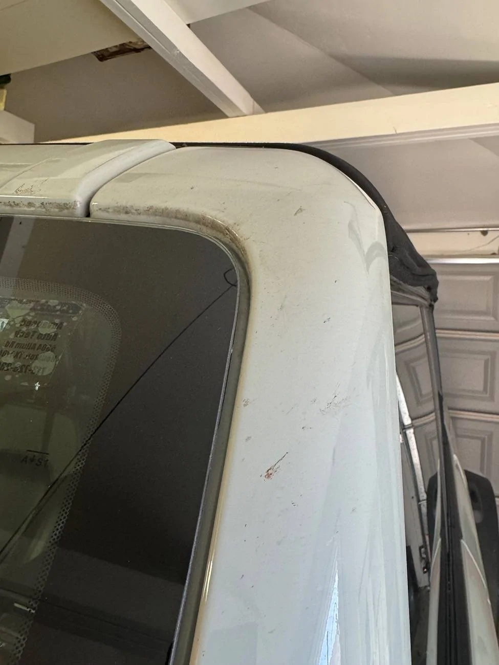 Ford Bronco Safelite Windshield - Big Gap/No Seal IMG_3662