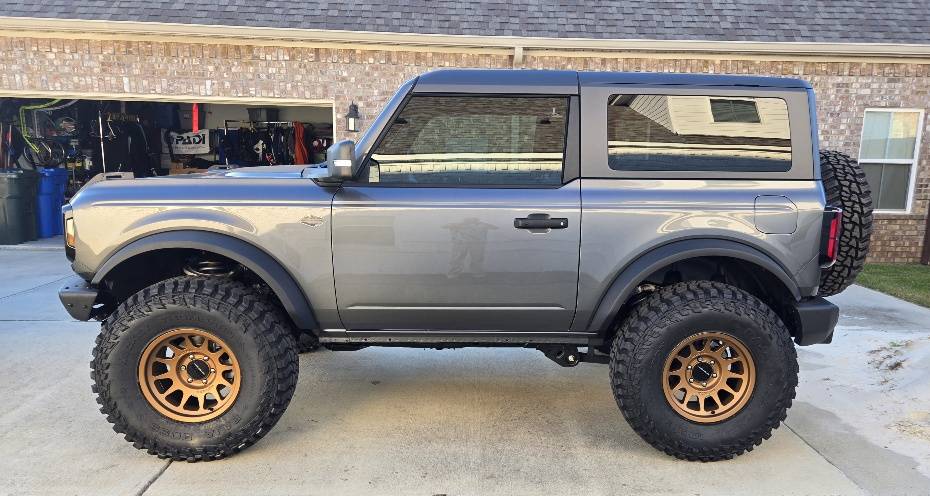 Ford Bronco Anyone run Eibach PRO-LIFT-KIT Springs ? LS11 24WT