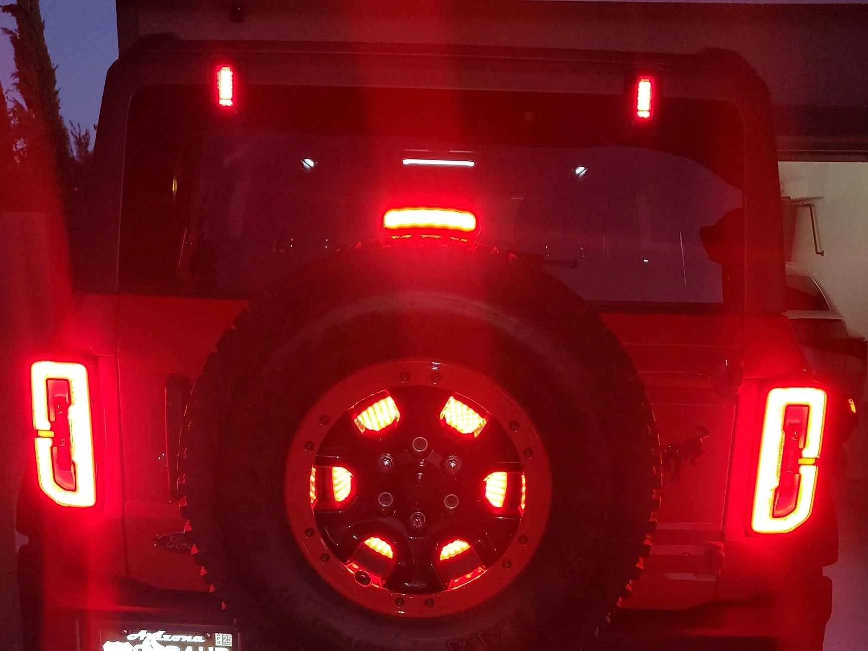 Ford Bronco LED backlights as turn signals 20240920_055522
