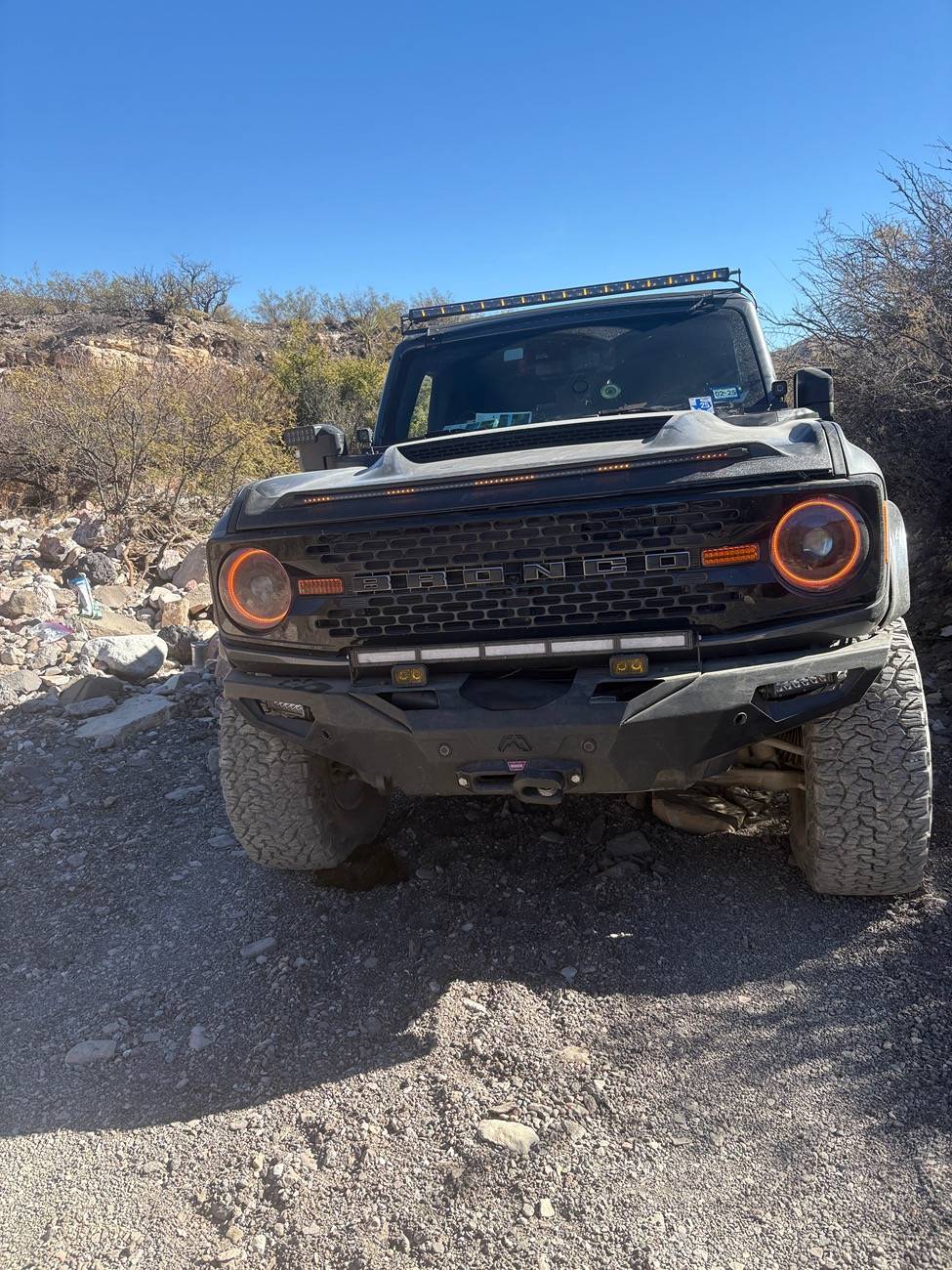 Ford Bronco High Temps Warning, Boosted IMG_0513