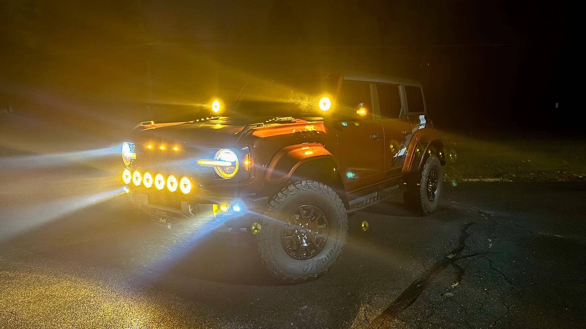 Ford Bronco Has anyone used KC Gravity Titans for ditch lights? tempImageeP1ofF