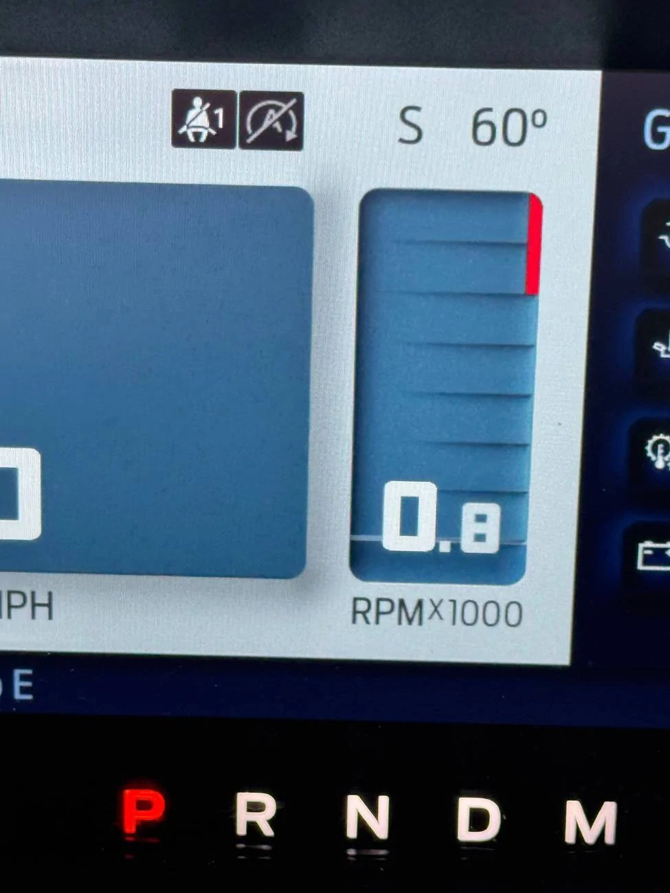 Ford Bronco Instrument Cluster Ghosting / LED Lines IMG_2746