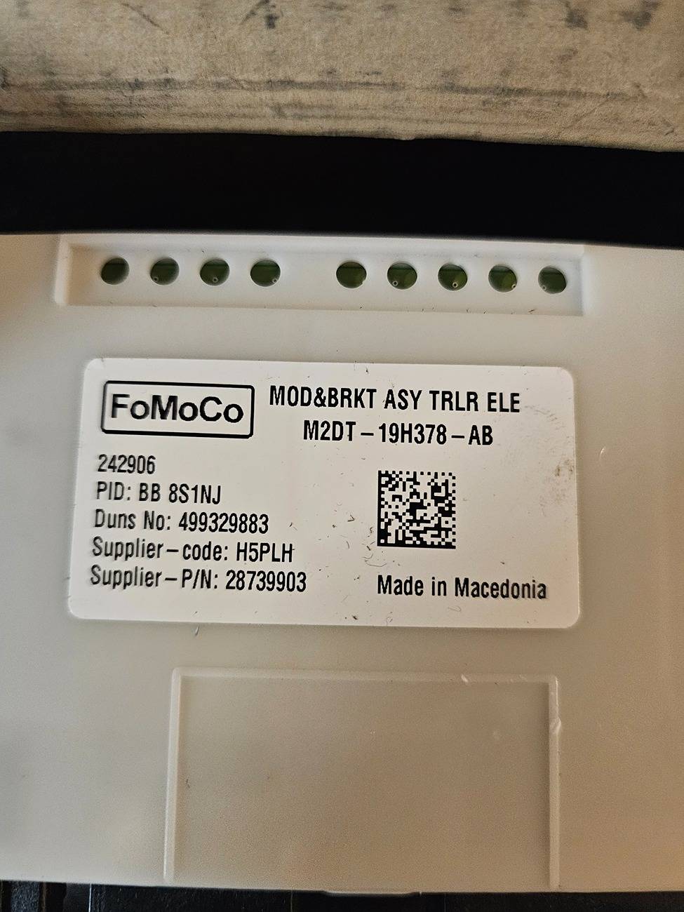 Ford Bronco 2024 Trailer Tow Kit  (New Ford Accessory Part) 20250104_215703