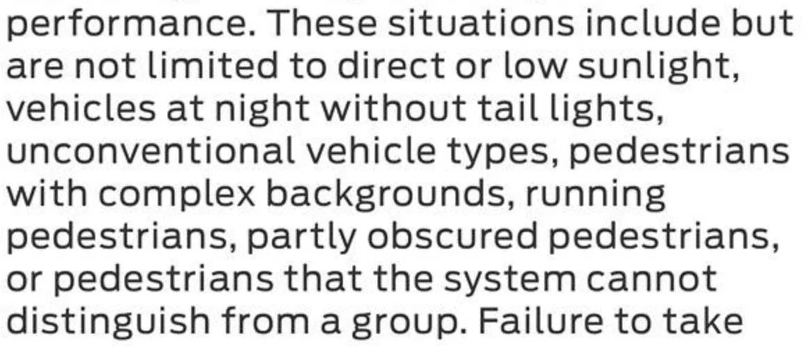 Ford Bronco Collision avoidance, will it, or won't it? Screenshot 2025-01-06 at 3.08.32 PM