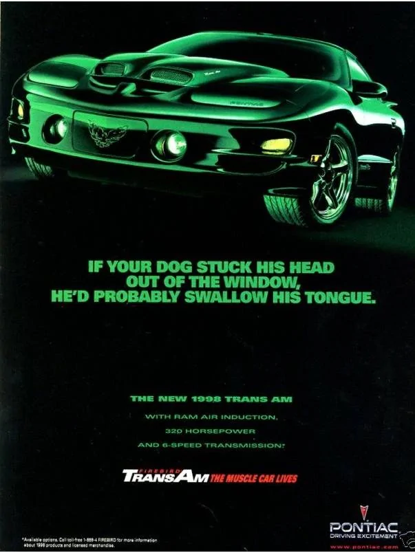 Ford Bronco NEW Cervinis Ram Air Hood! 1998-trans-am ad