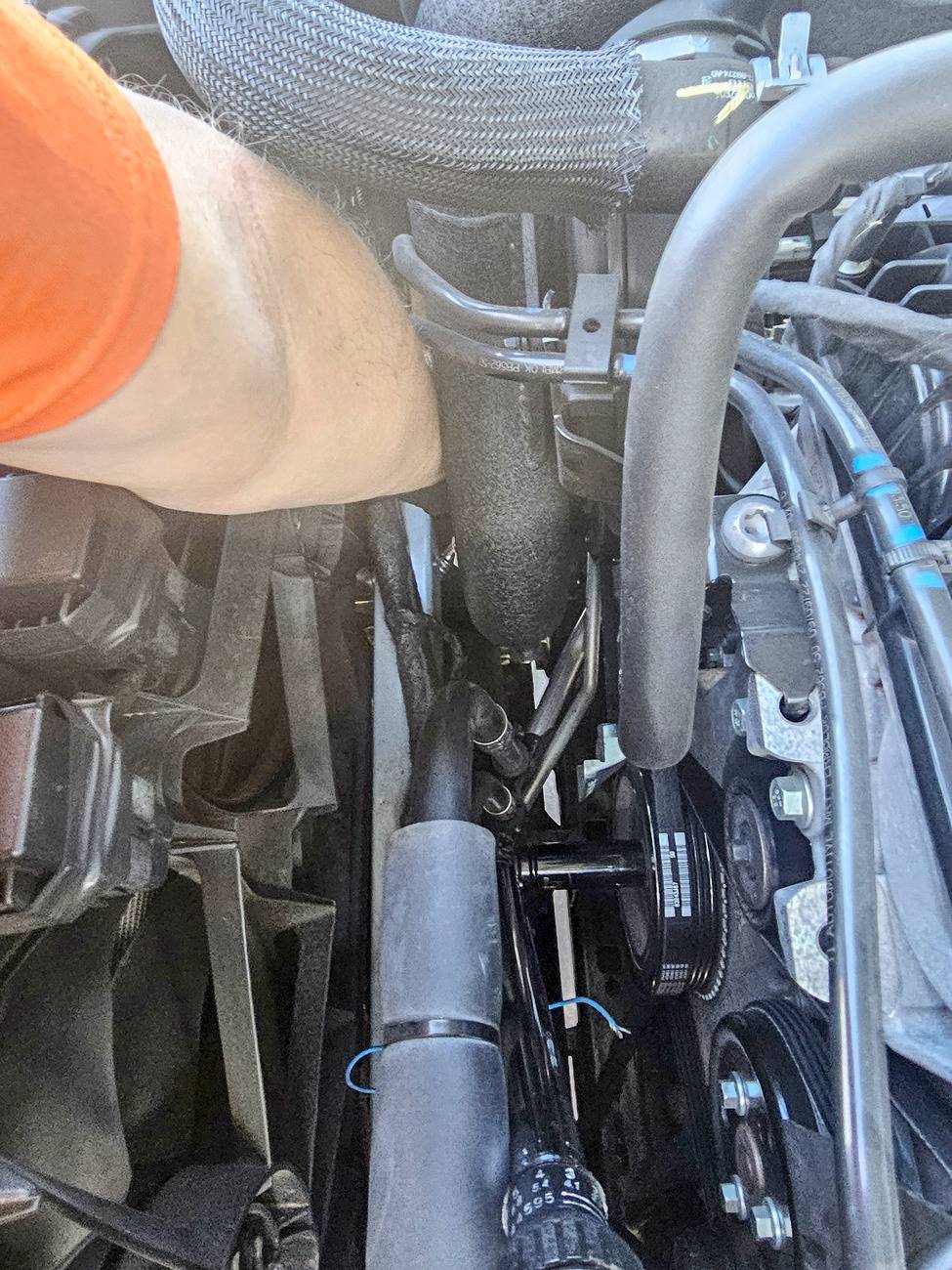 Ford Bronco 2.3L A/C Compressor Belt - INSTALL 1000026844