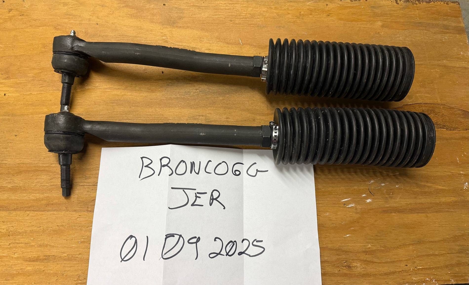 Ford Bronco ICON Bronco Tie Rods $275 IMG_0358