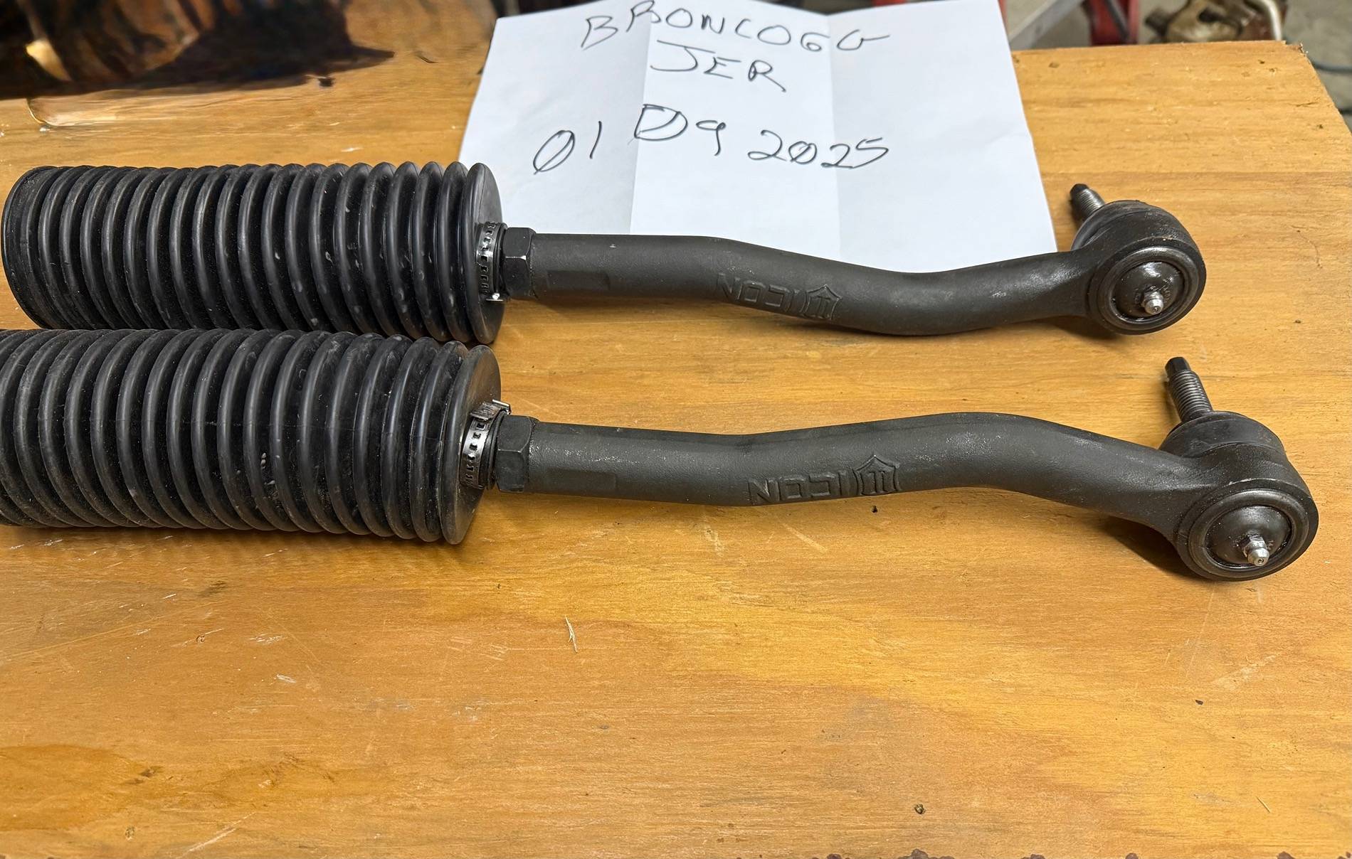 Ford Bronco ICON Bronco Tie Rods $275 IMG_0359