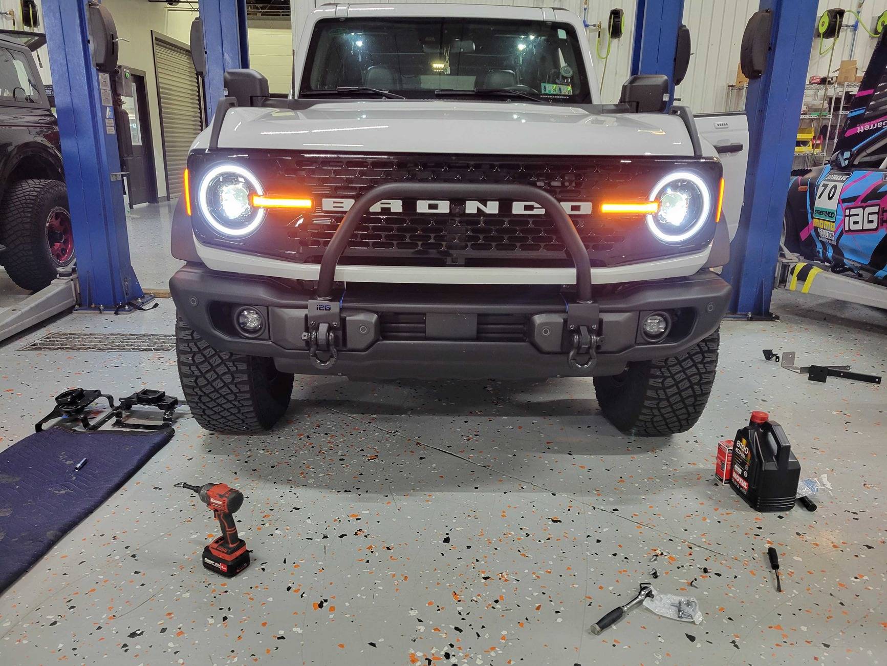 Ford Bronco Capable bumper bull bar by IAG first photo! 20240913_122630