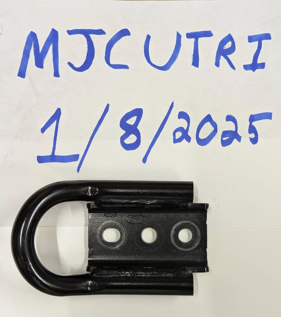 Ford Bronco WTS OEM Black Rear Tow Hook 1736521979171-l
