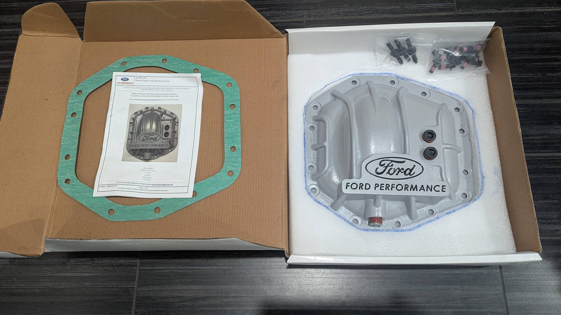 Ford Bronco Raptor Ford Perf Diff Cover PXL_20250110_222305414