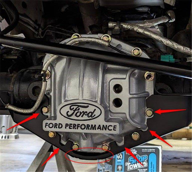 Ford Bronco Raptor Ford Perf Diff Cover Modified Diff Cover what to cut