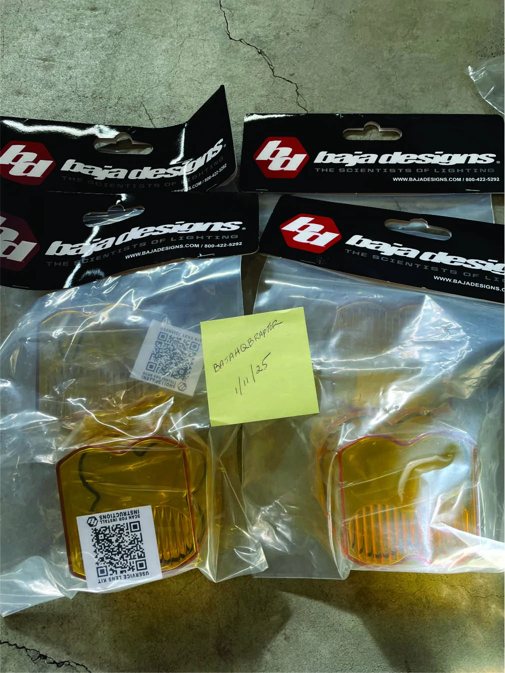 Ford Bronco Baja Designs Assorted Lens - NIB baja lp4 lens