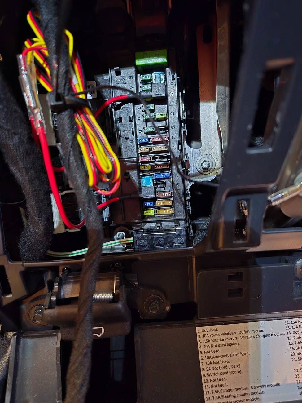 Ford Bronco Wolfbox G900Pro Install DIY How-To Writeup 20250111_110806