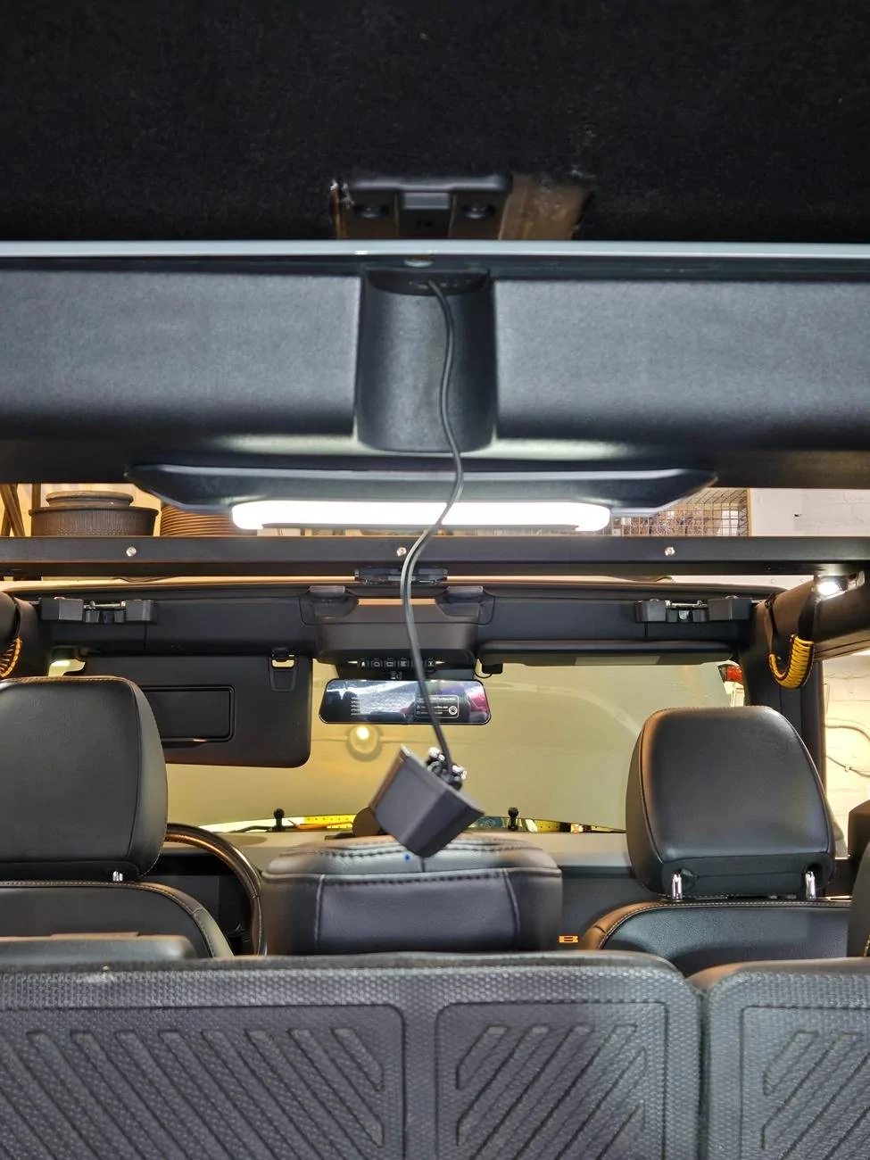 Ford Bronco Wolfbox G900Pro Install DIY How-To Writeup 20250111_121216