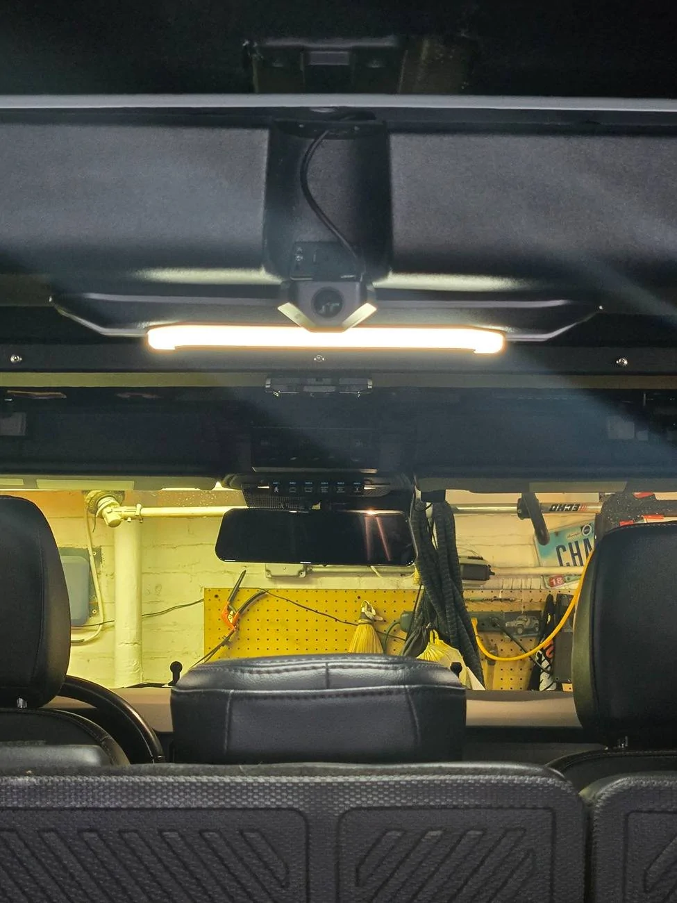 Ford Bronco Wolfbox G900Pro Install DIY How-To Writeup 20250111_155558