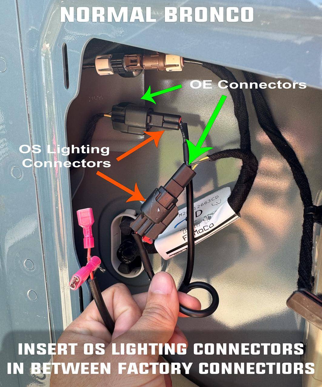Ford Bronco HELP NEEDED - Spare Brake Light only illuminates when in accessory mod IMG_5223