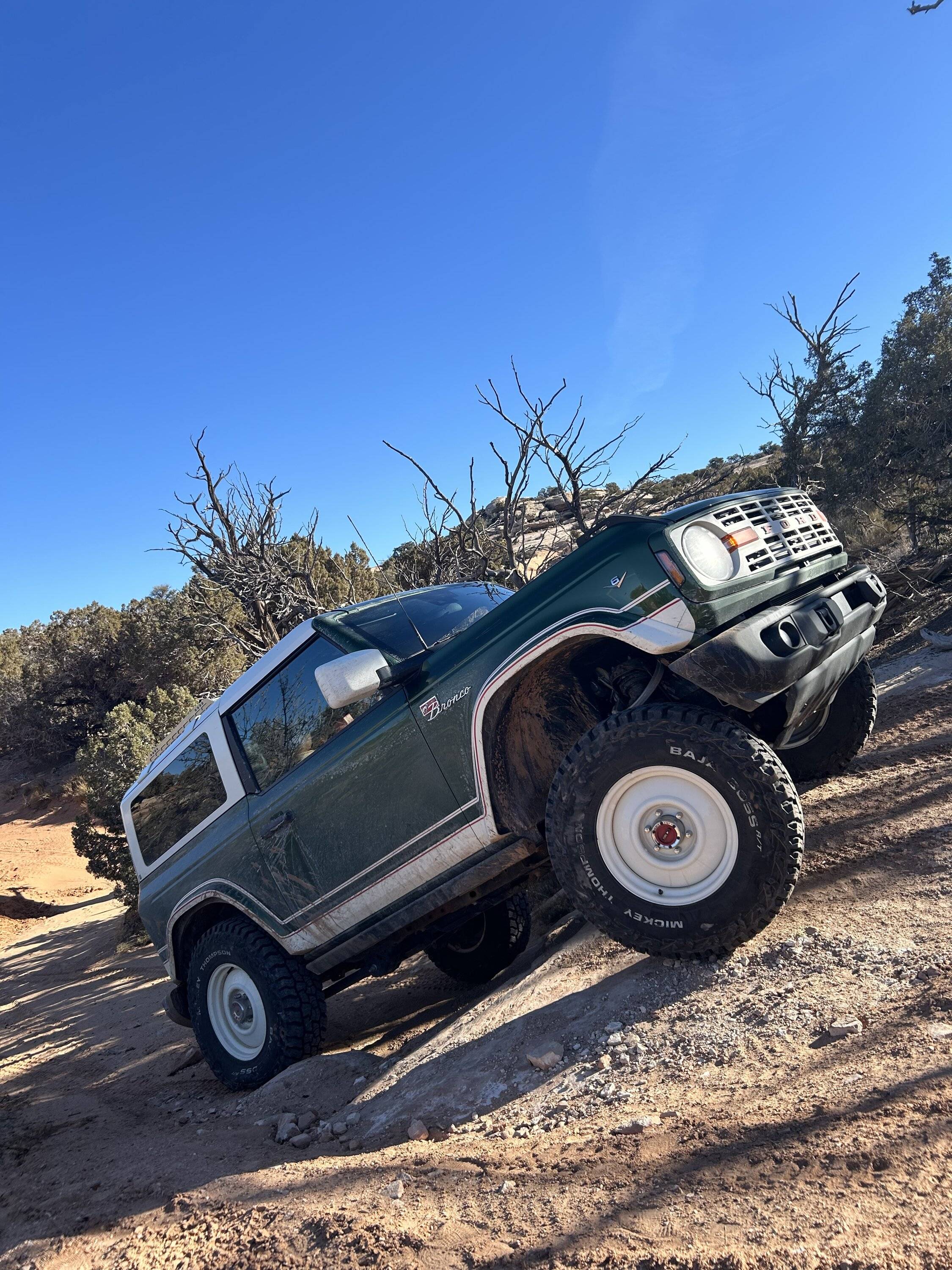 Ford Bronco 7Mile Rim Trip Moab Utah. IMG_9128