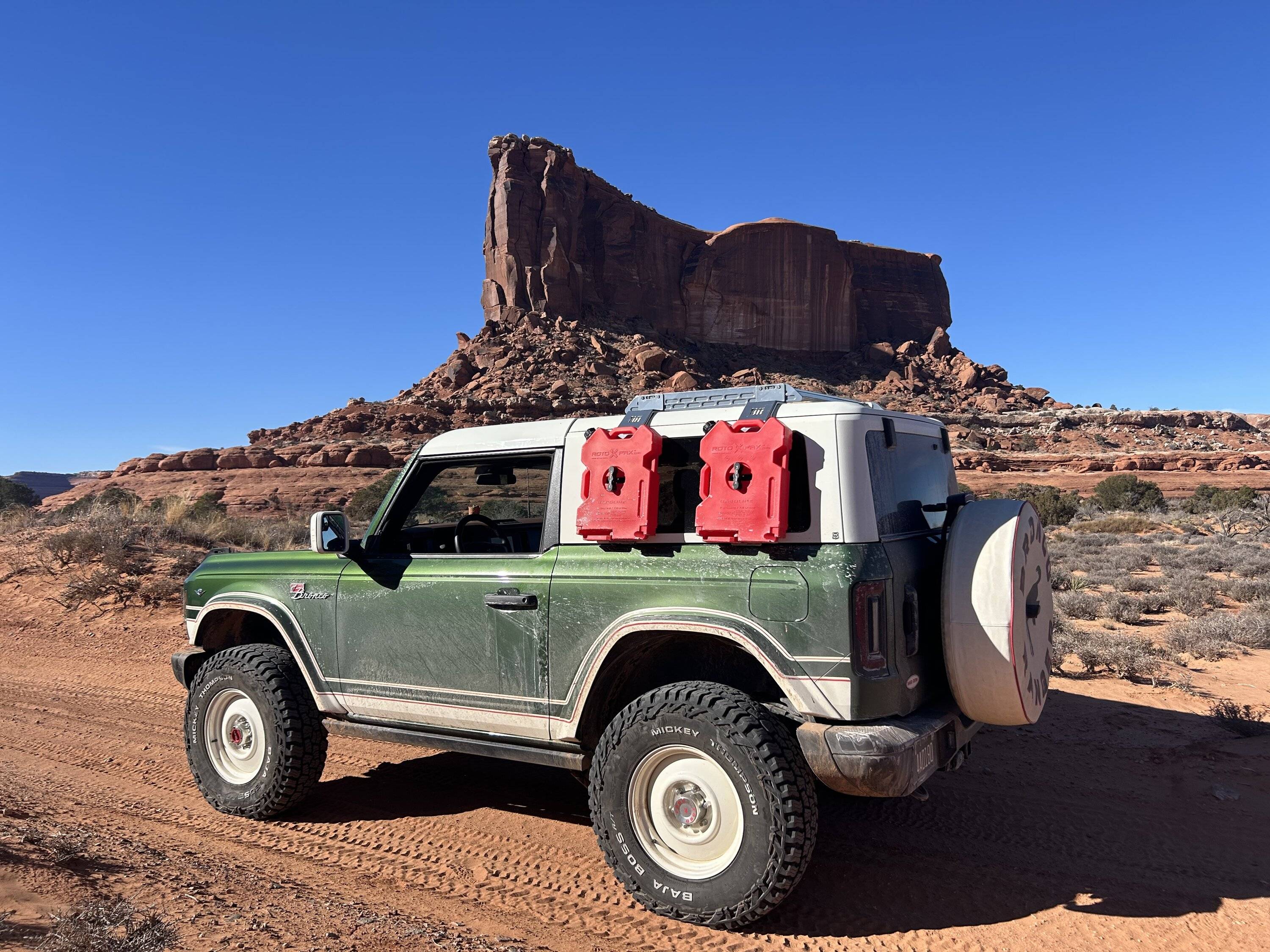 Ford Bronco 7Mile Rim Trip Moab Utah. IMG_9149