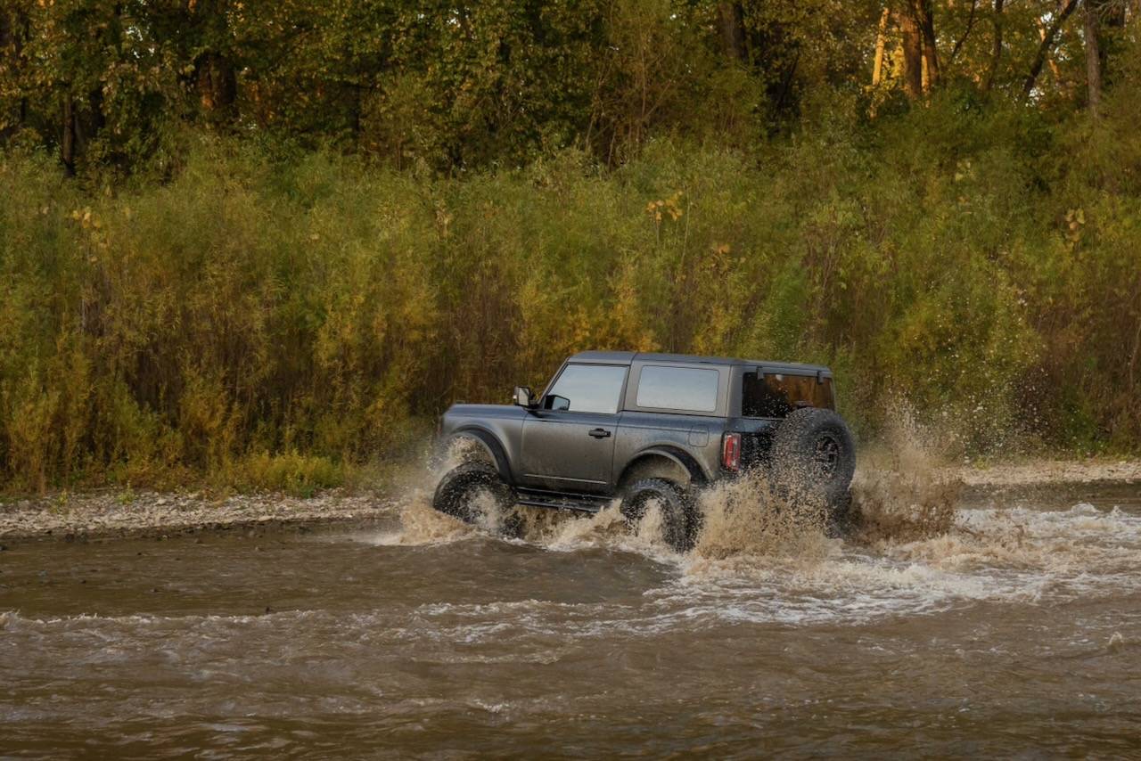 Ford Bronco BROOX's 2DR Shadow Black Squatchy Boy had-to-turn-around-real-quick