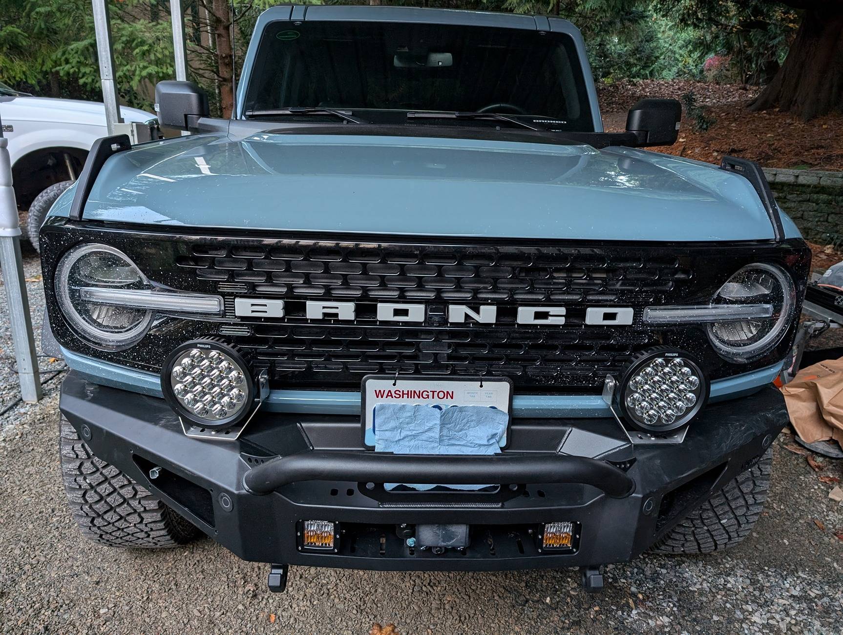 Ford Bronco Front plate PXL_20241108_003555644
