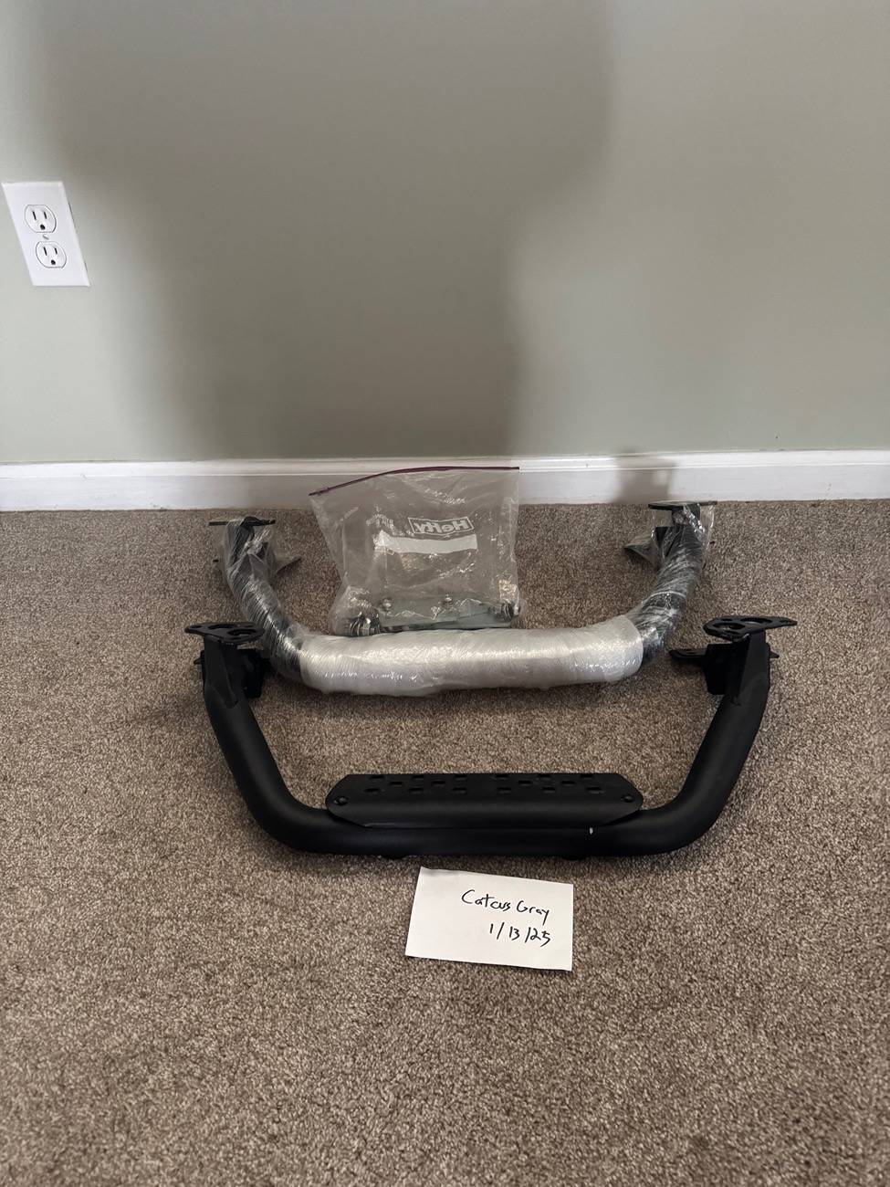 Ford Bronco Go Rhino D6 Drop Steps for dominator d6 slider steps IMG_2693