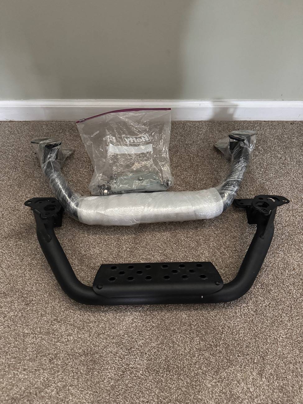 Ford Bronco Go Rhino D6 Drop Steps for dominator d6 slider steps IMG_2694