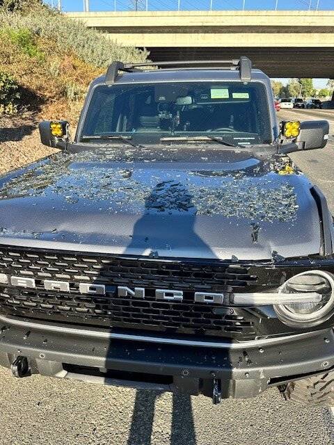 Ford Bronco Bad accident leads to this accident 10-13