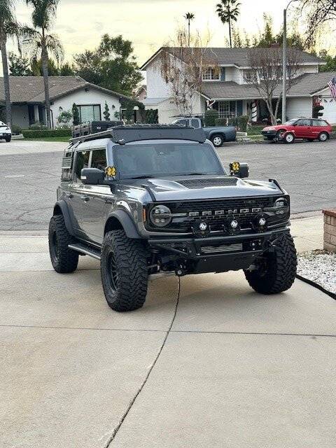 Ford Bronco Bad accident leads to this front end 2