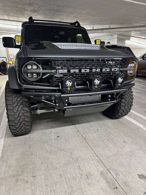 Ford Bronco Bad accident leads to this front end