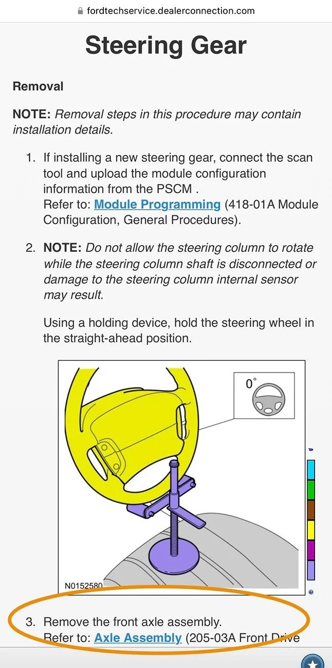 Ford Bronco Whirring/grinding noise in steering column when turning IMG_6119