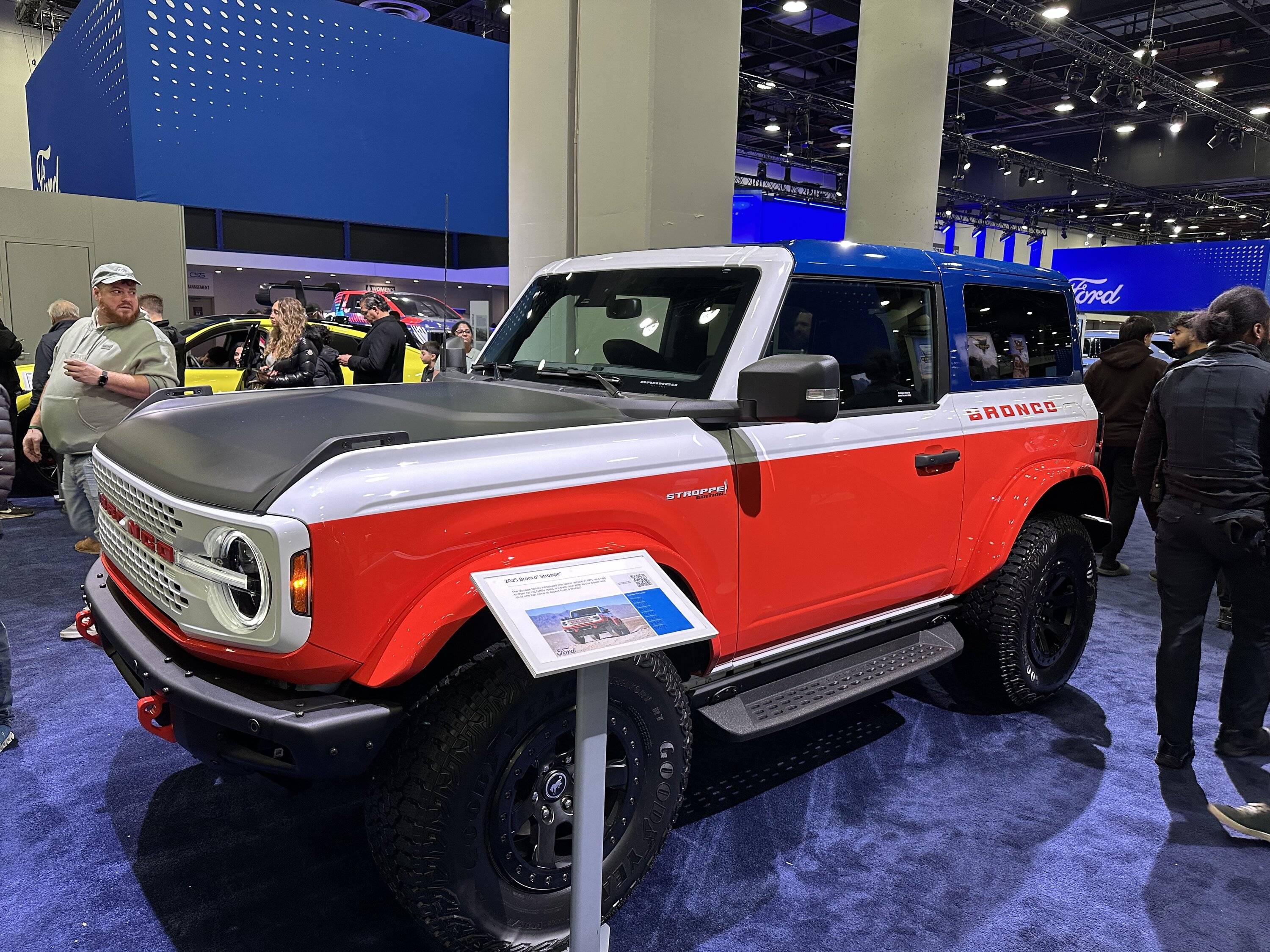 Ford Bronco Stroppe Edition @ Detroit Auto Show IMG_1224