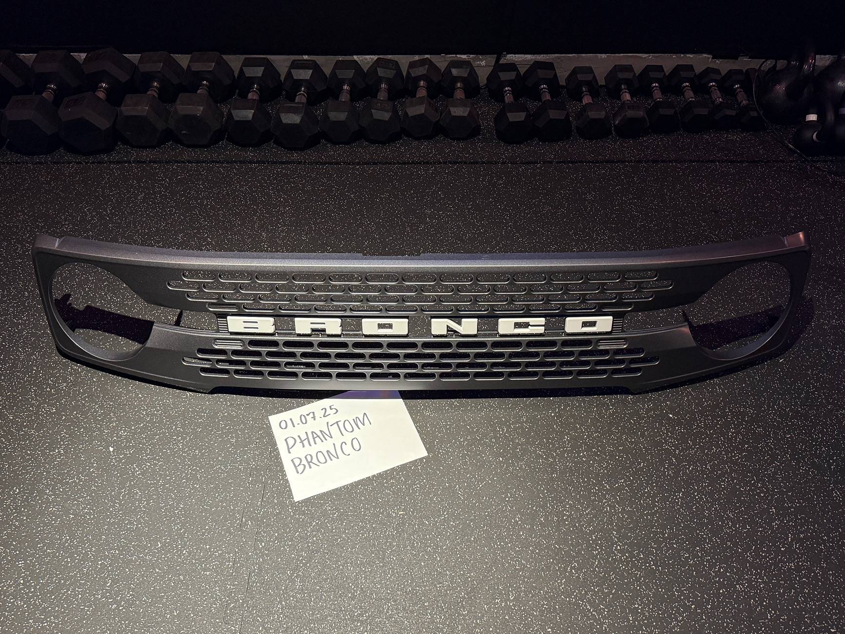 Ford Bronco OEM '24 Bronco Badlands Grille IMG_9957