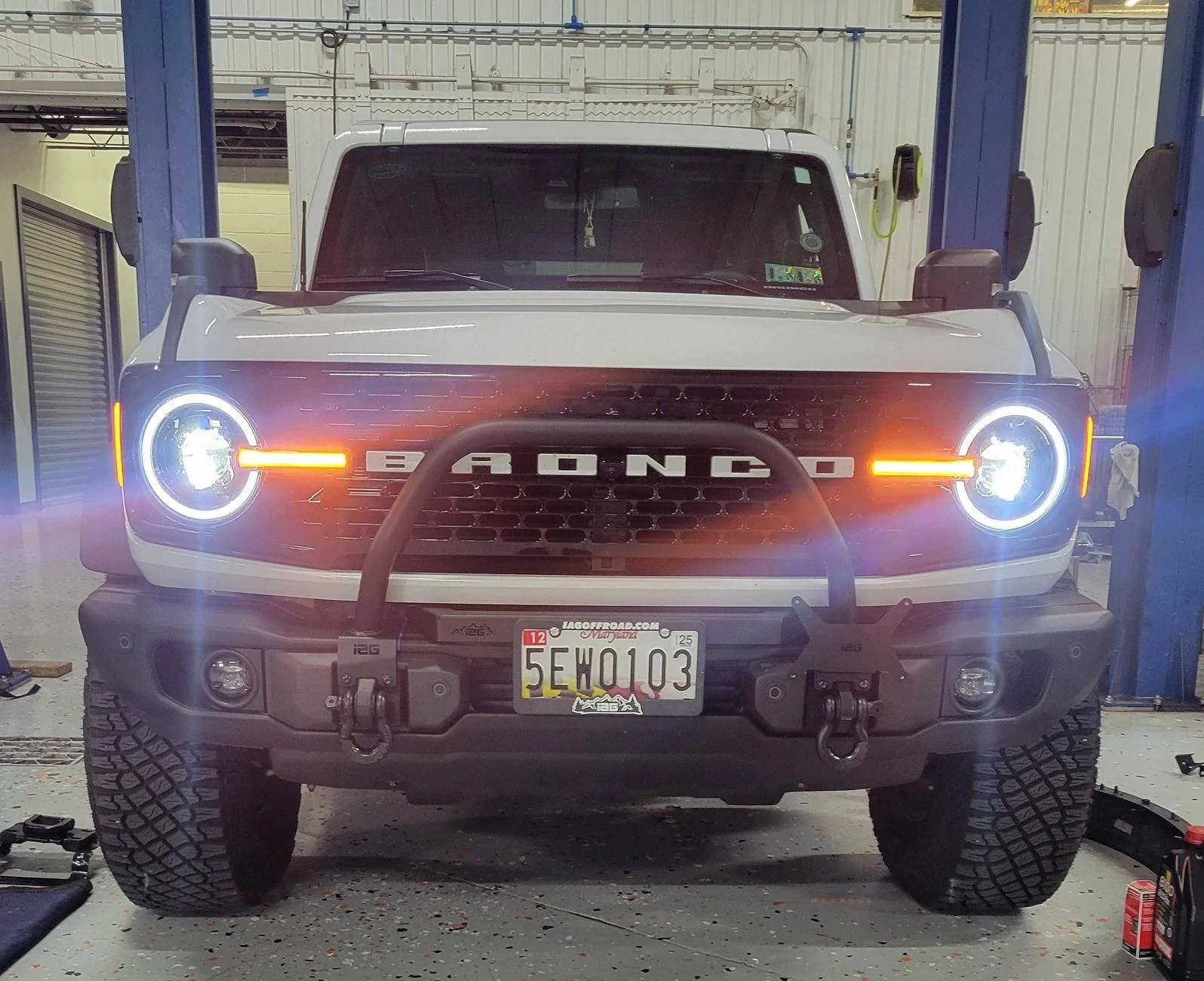 Ford Bronco Bull bar recommendations for capable bumper 20240913_124354 cro
