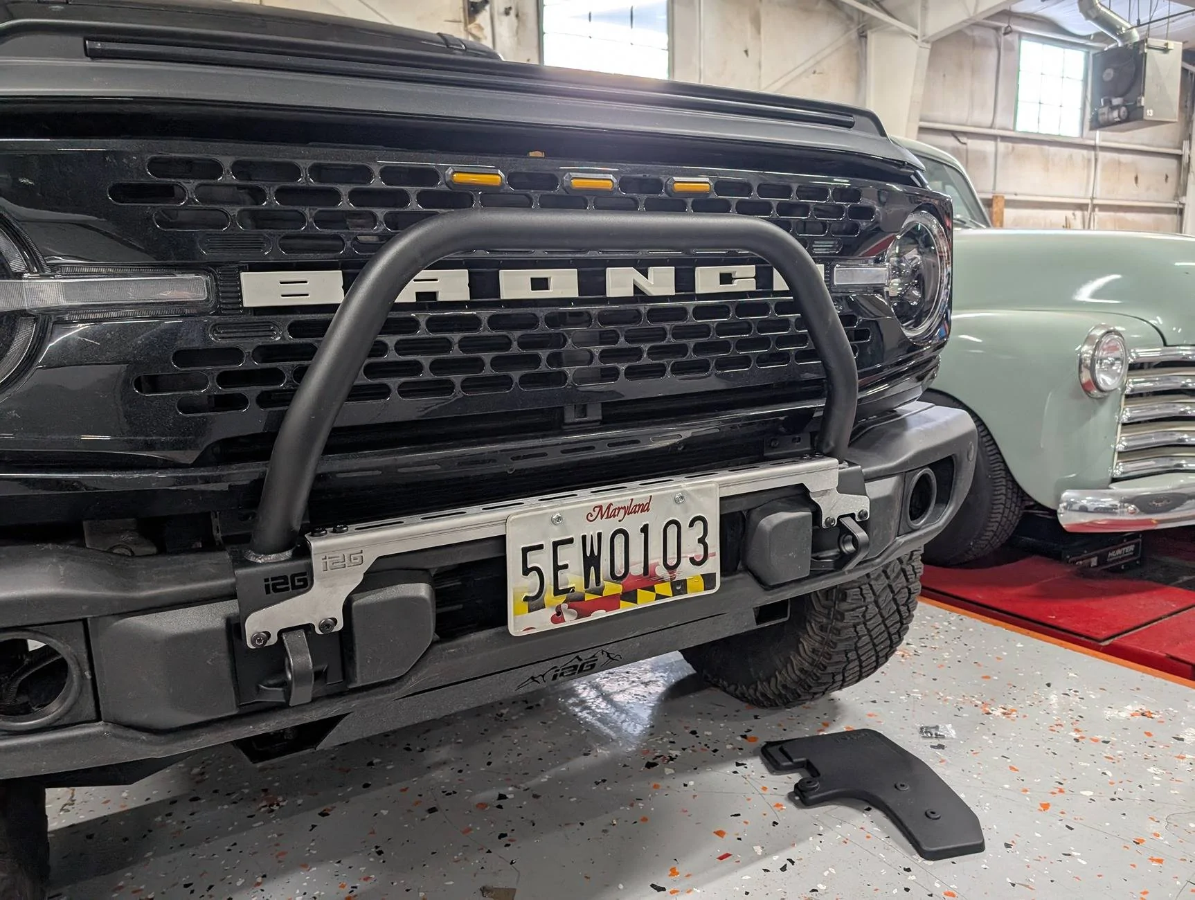 Ford Bronco Bull bar recommendations for capable bumper PXL_20250120_152429854