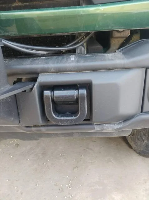 Ford Bronco RC High Winch Mount Installed on Capable Bumper IMG_4071