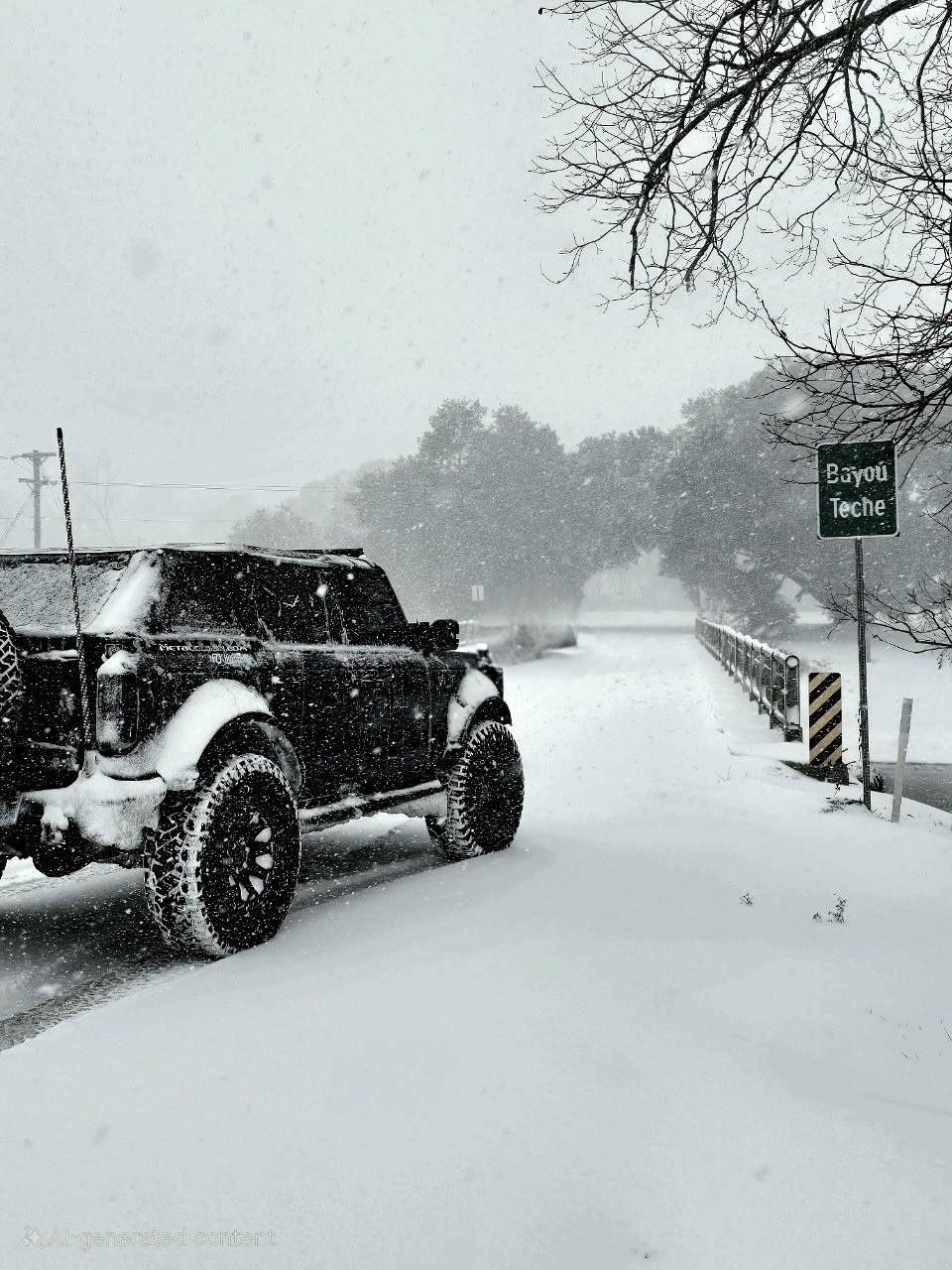 Ford Bronco SouthWest Louisiana snowpocalypse Jan 2025 photos - post yours! BAND_Jeepers Creekers Louisiana Chapter_2025-01-23-102625_11