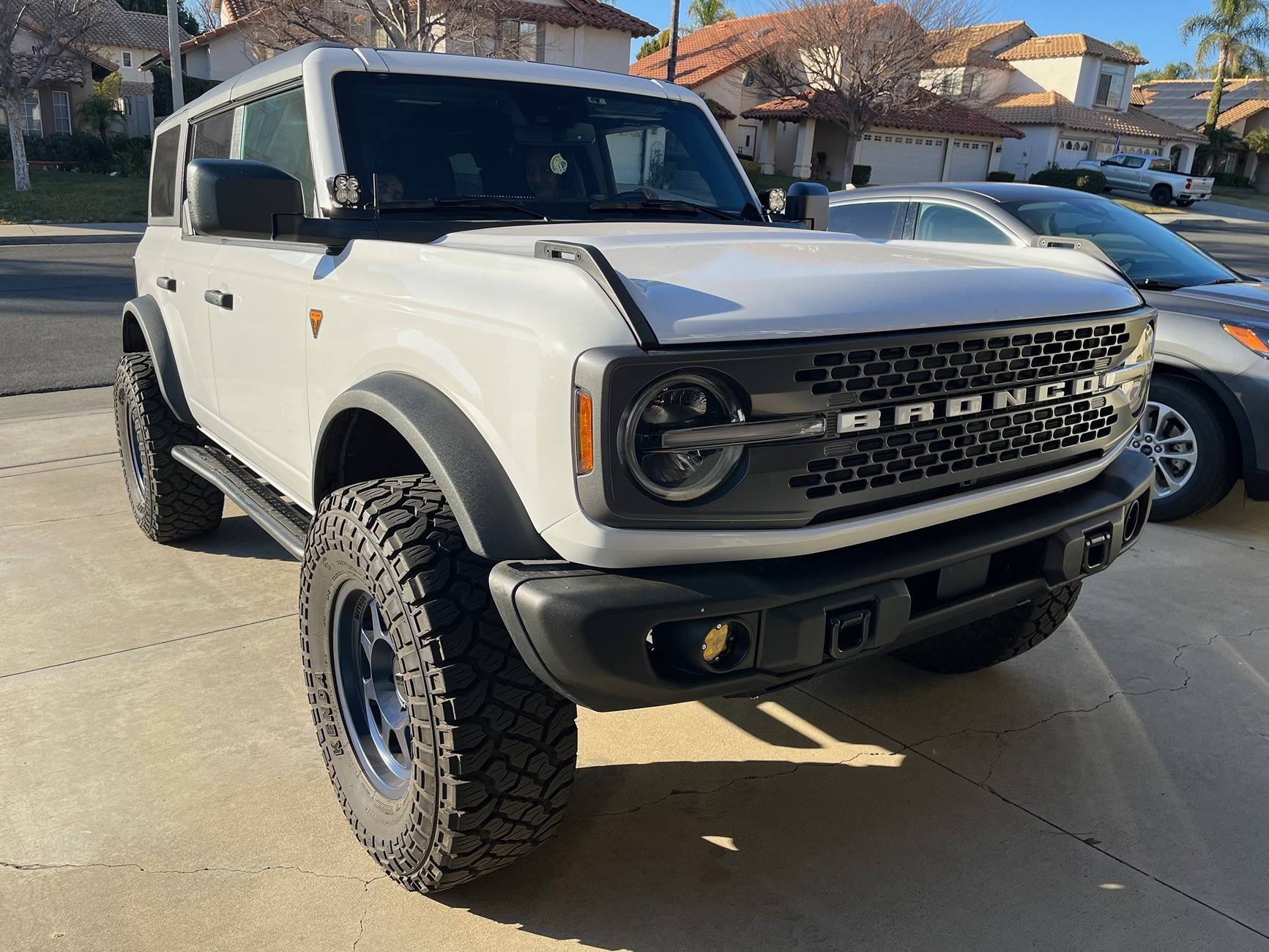 Ford Bronco Eibach Stage 2 Coilover installed on 2.7 Badlands Sasquatch Bronco new 2