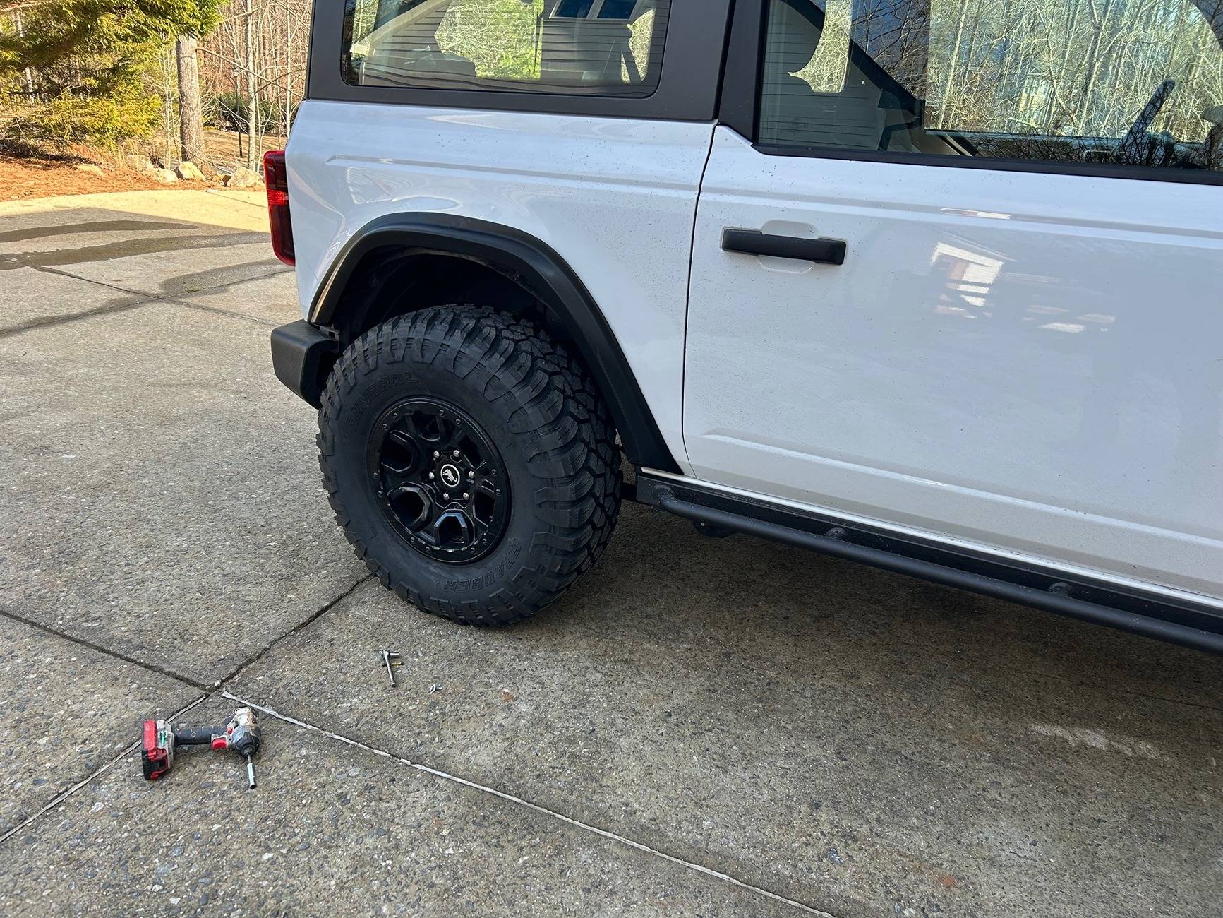 Ford Bronco 2 DR Bronco Fender Flare options? flares1