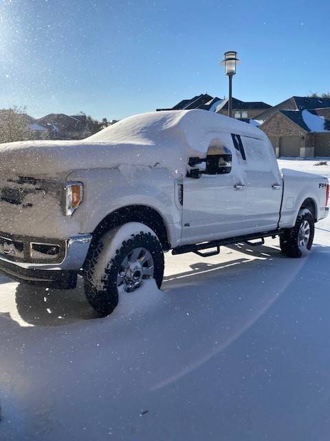 Ford Bronco SouthWest Louisiana snowpocalypse Jan 2025 photos - post yours! Snomagedon