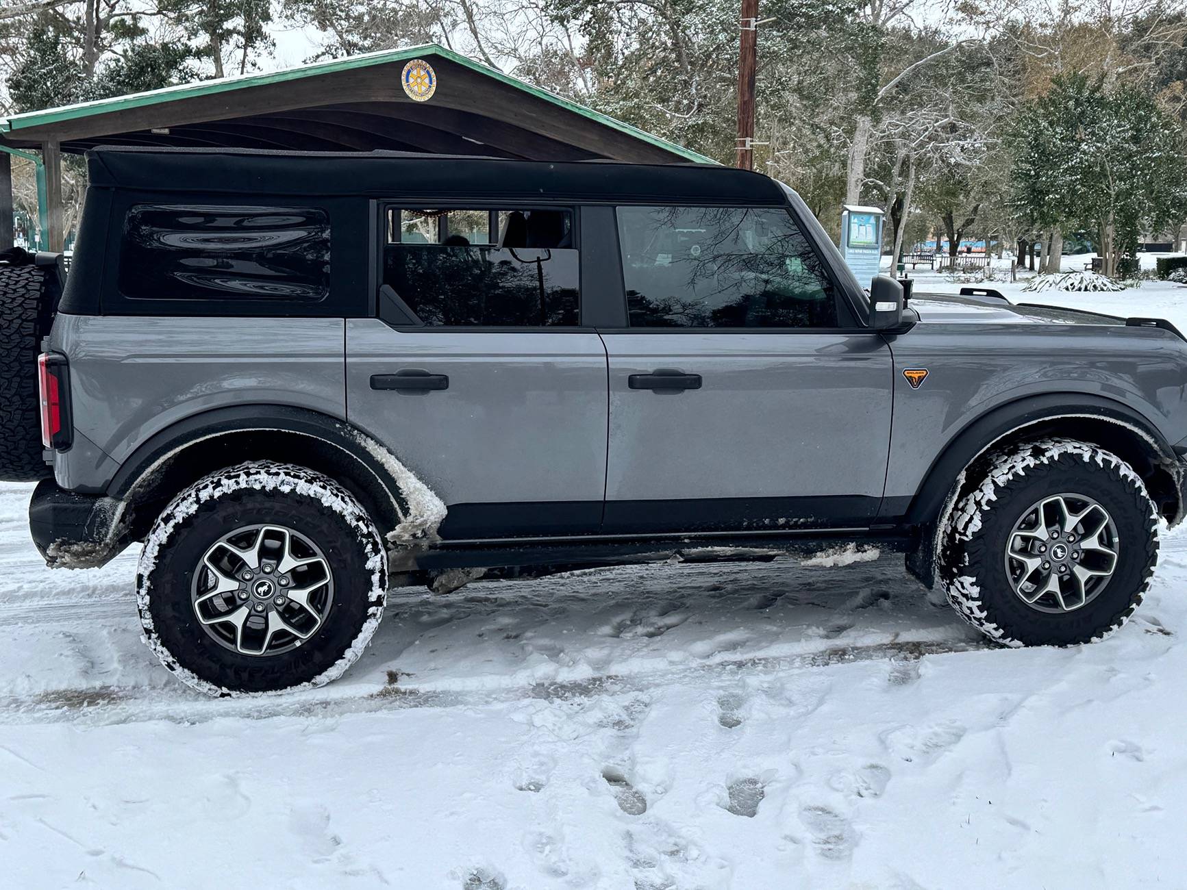Ford Bronco SouthWest Louisiana snowpocalypse Jan 2025 photos - post yours! 1737767507996-w