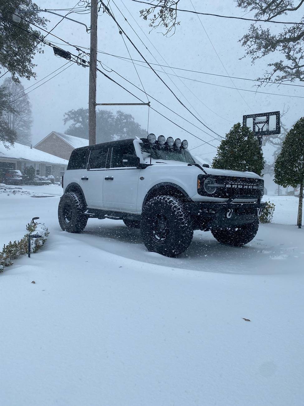 Ford Bronco SouthWest Louisiana snowpocalypse Jan 2025 photos - post yours! IMG_4411