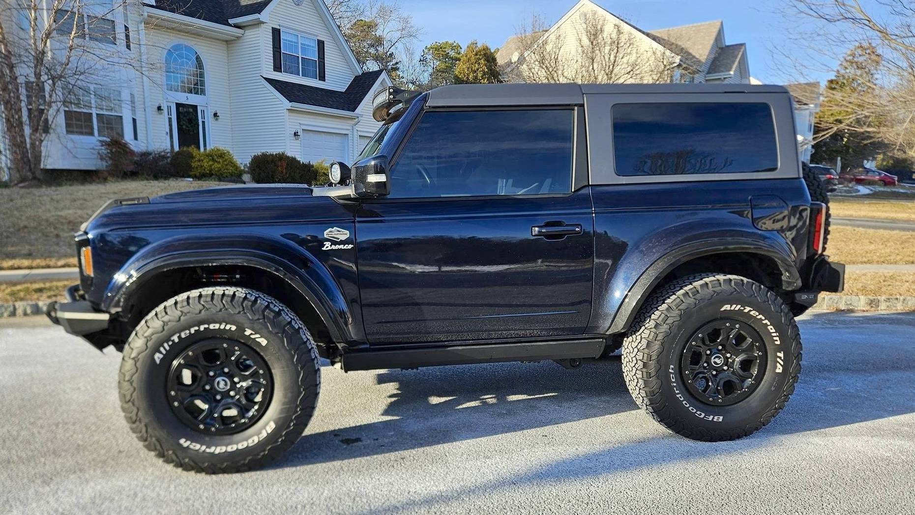 Ford Bronco Long Travel Installed on WildTrak - Wicked 3.5" LT Kit / UPDATE 20250125_153512