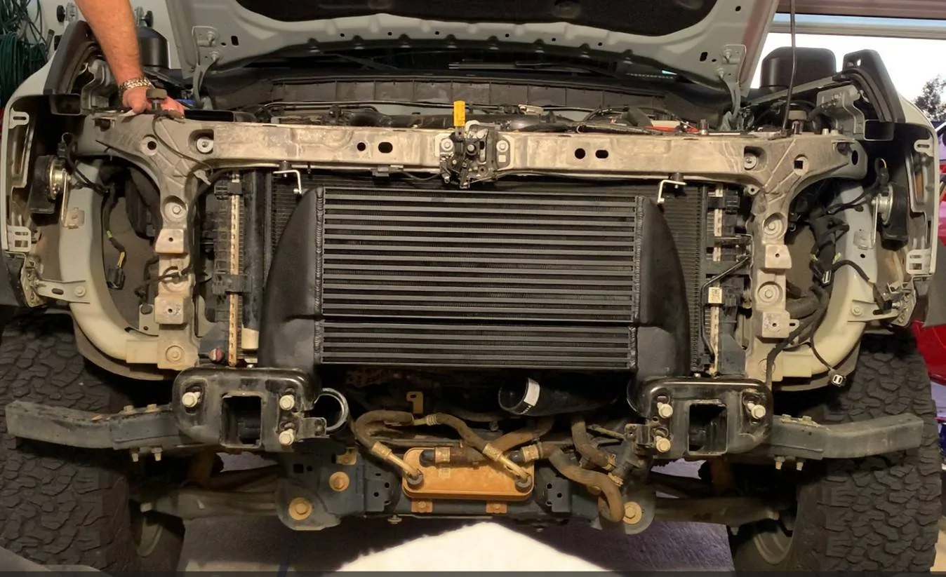Ford Bronco Highest Hidden Winch Install - w/ stock skid plates and bumper Bronco front without bumper