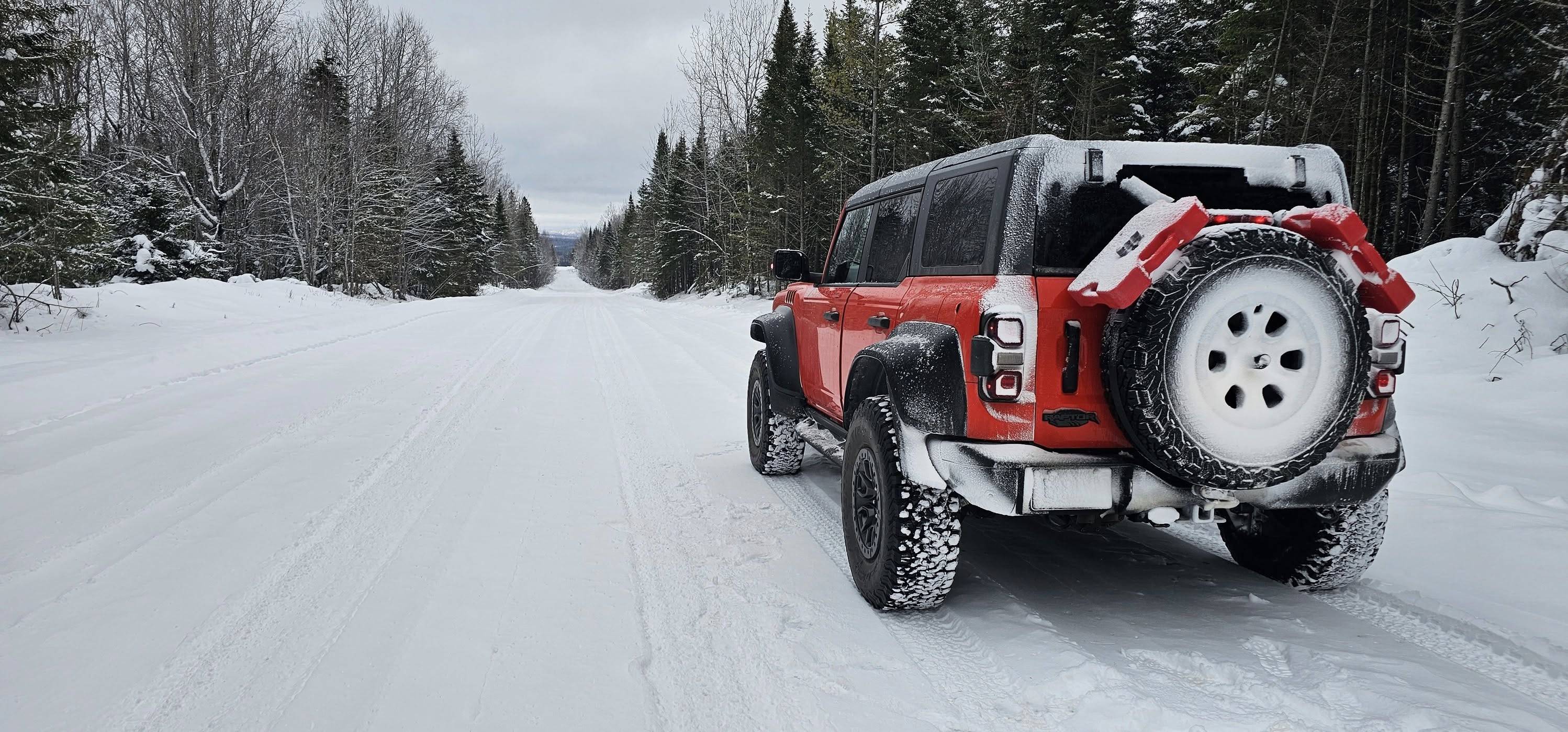 Ford Bronco Bronco on a snow run! bronco