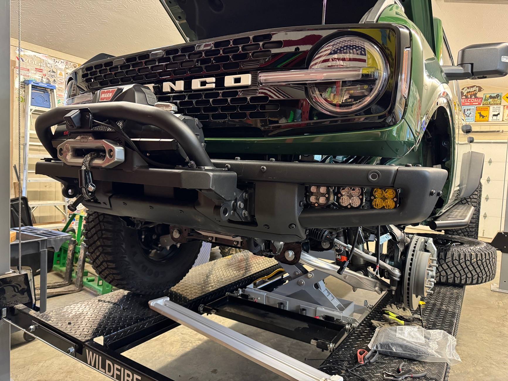 Ford Bronco Bull bar and off road light recommendations IMG_1636
