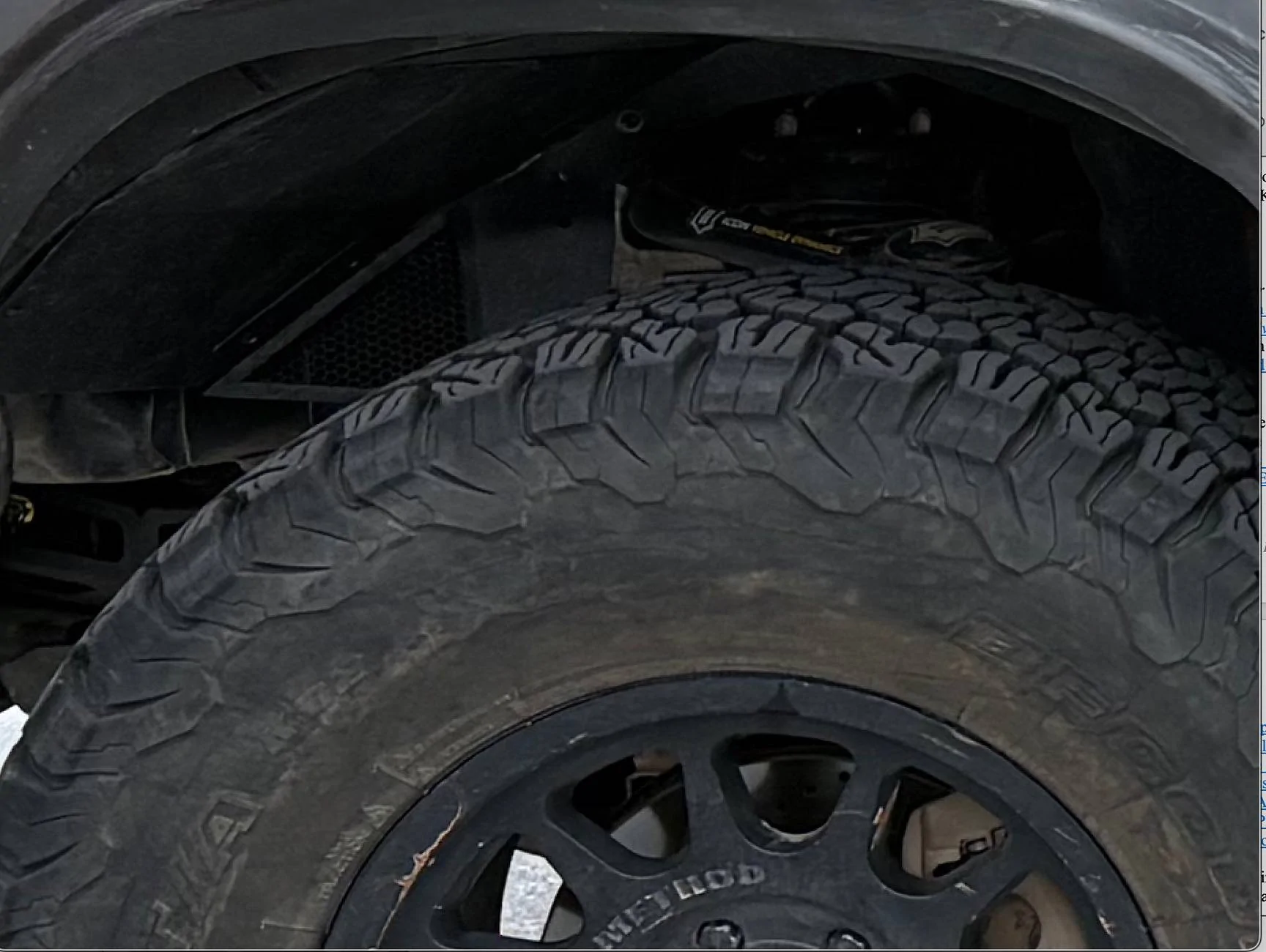 Ford Bronco Inner Fender Liners - Where are the options?! Frt