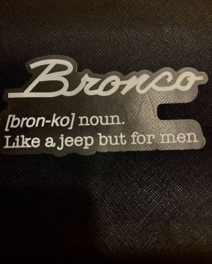 Ford Bronco Had to laugh at this one IMG_0601